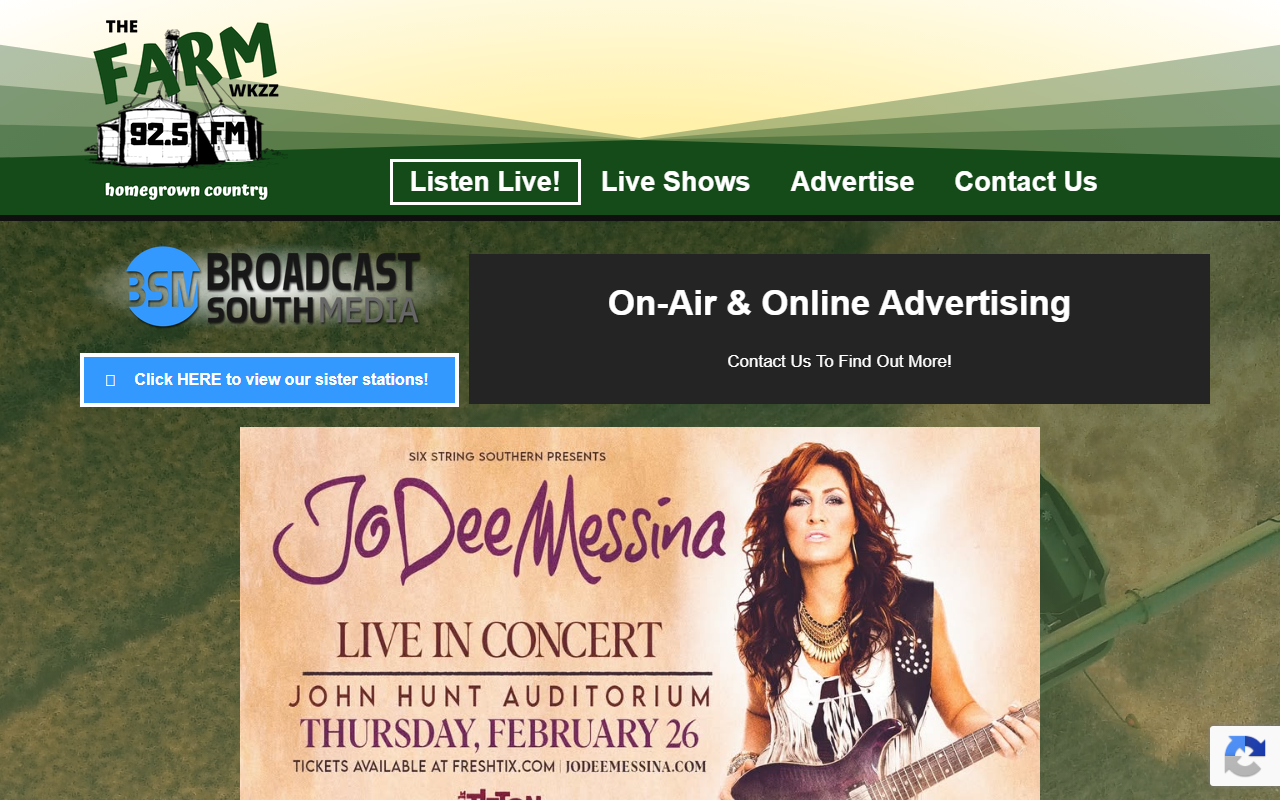 925thefarmradio.com screenshot