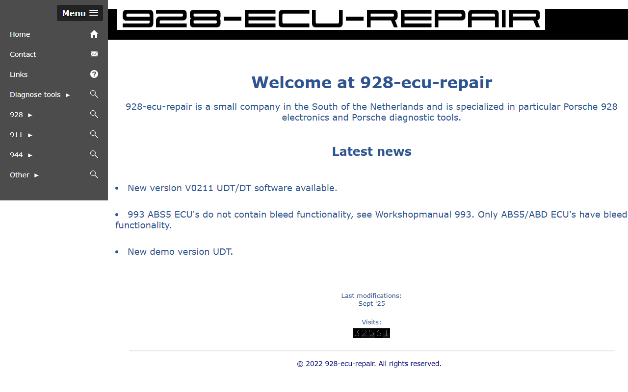928-ecu-repair.com screenshot