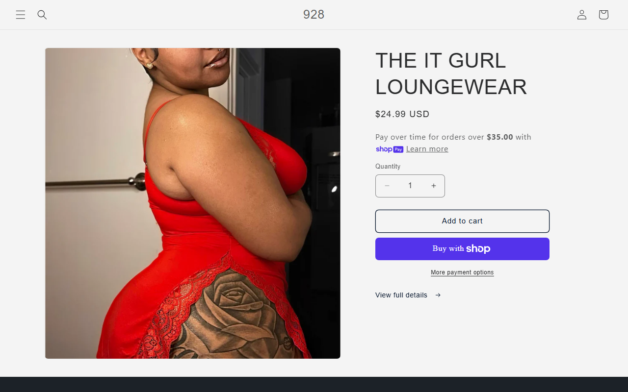928collection.com screenshot