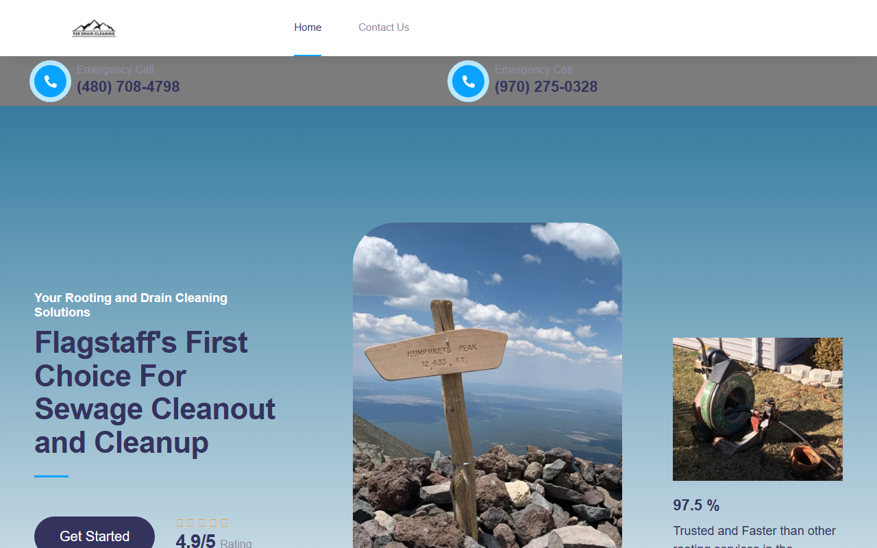 928draincleanout.com screenshot