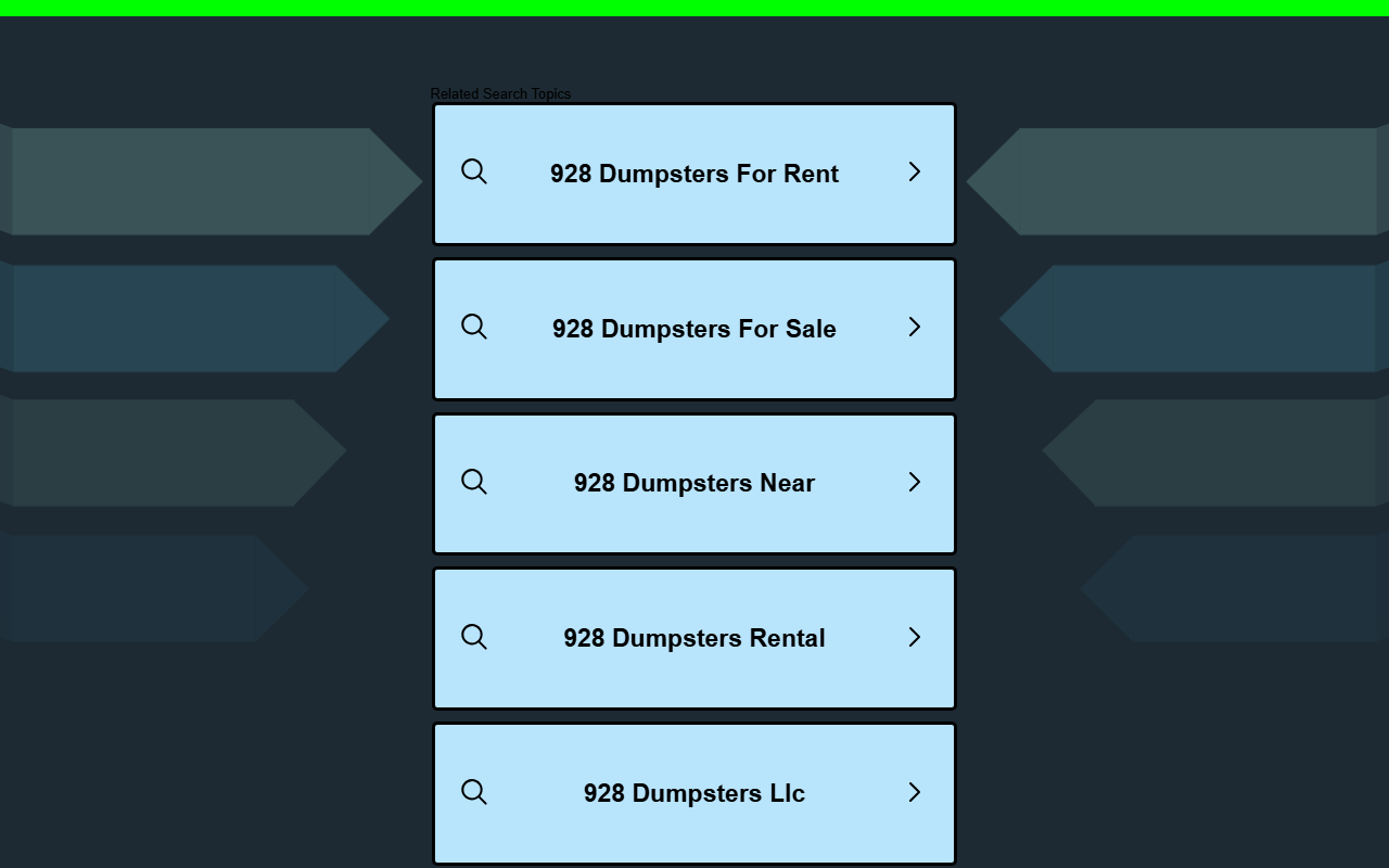 928dumpsters.com screenshot