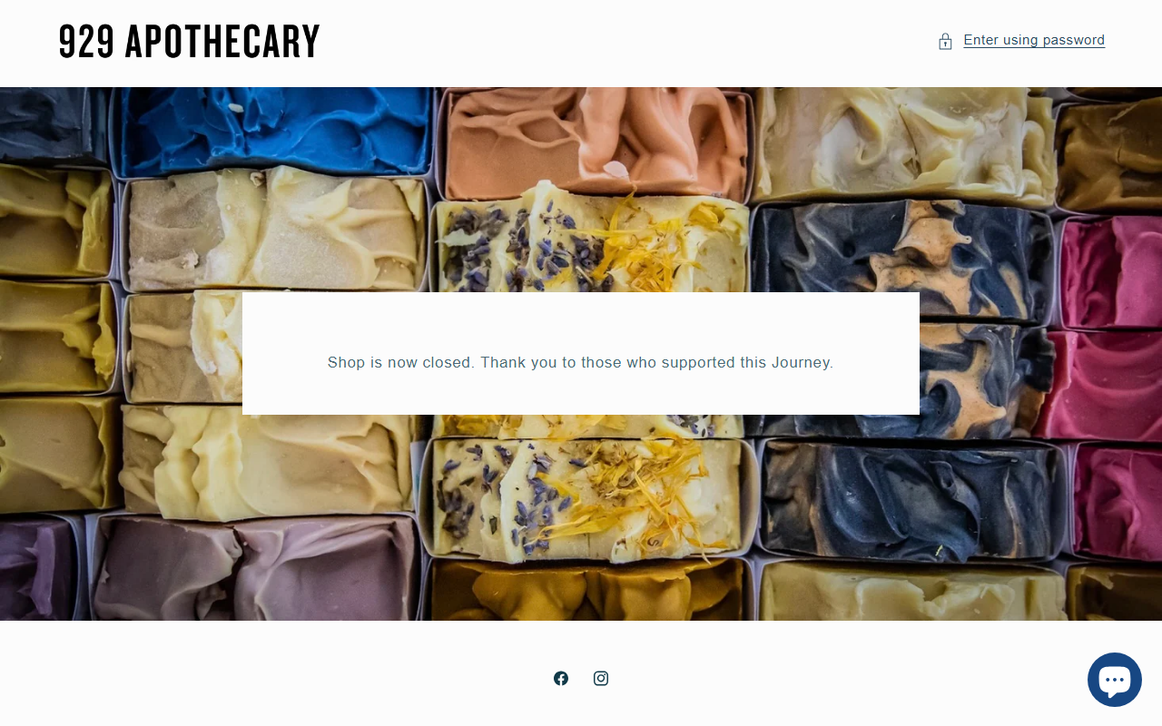 929apothecary.com screenshot
