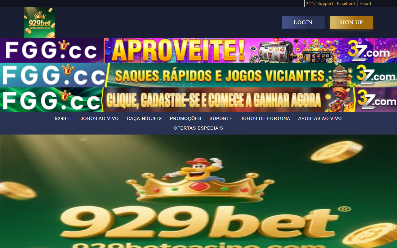 929betcasino.com screenshot