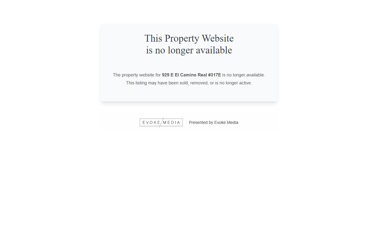 929eelcamino317e.com screenshot