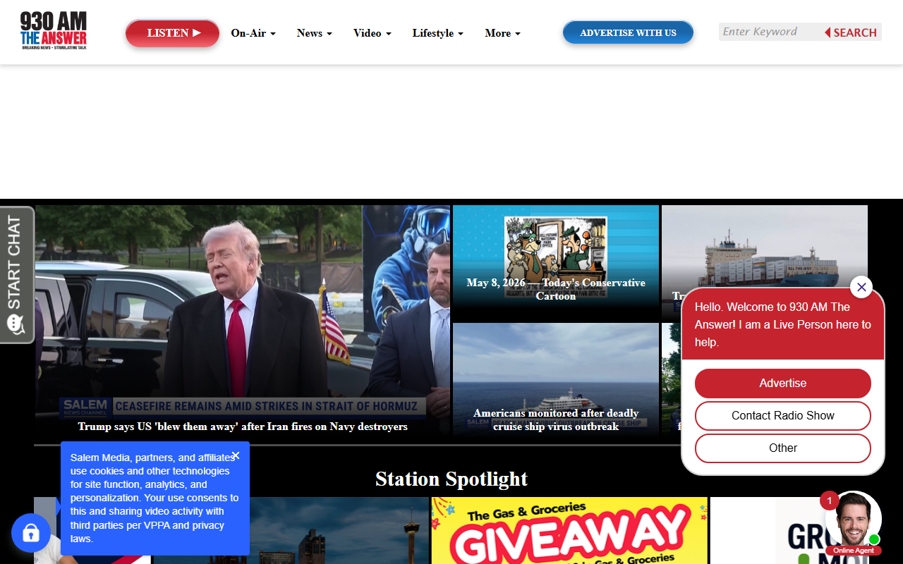 930amtheanswer.com screenshot