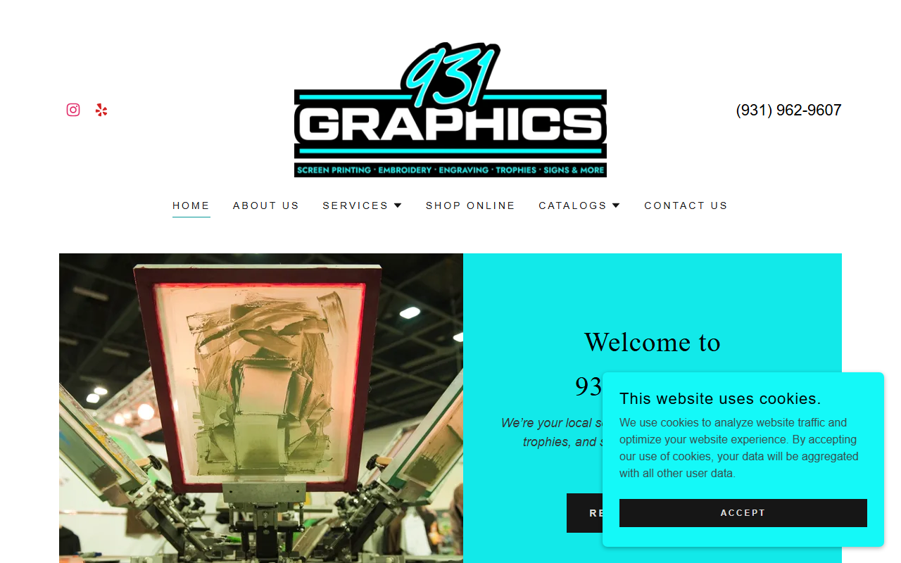 931graphicstn.com screenshot