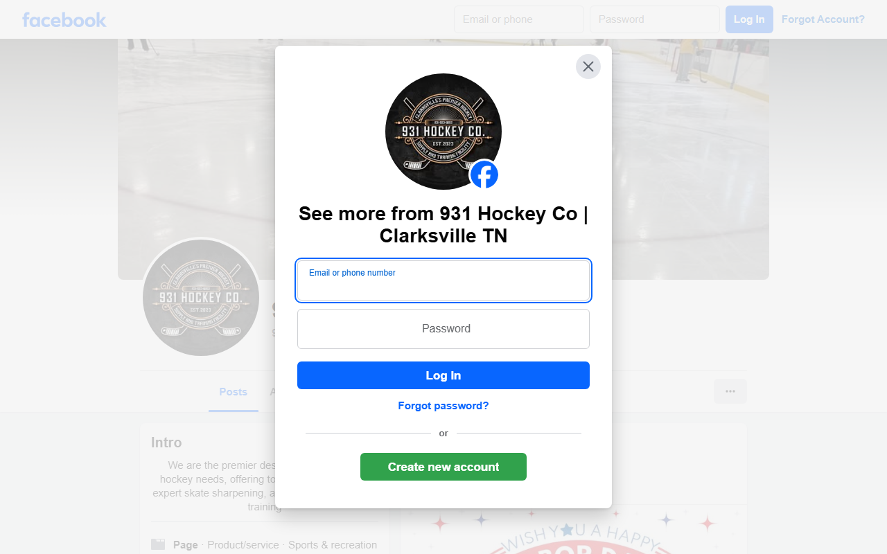 931hockeycompany.com screenshot