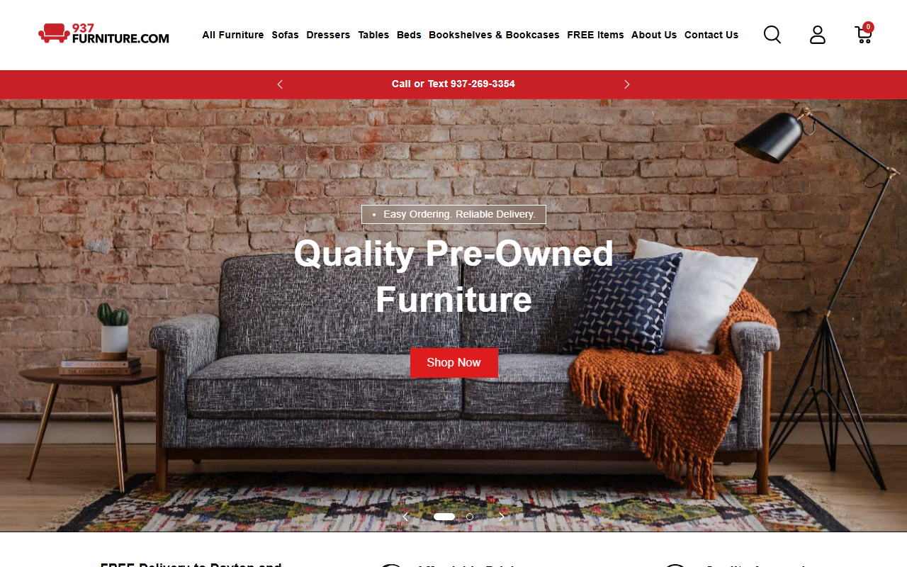 937furniture.com screenshot