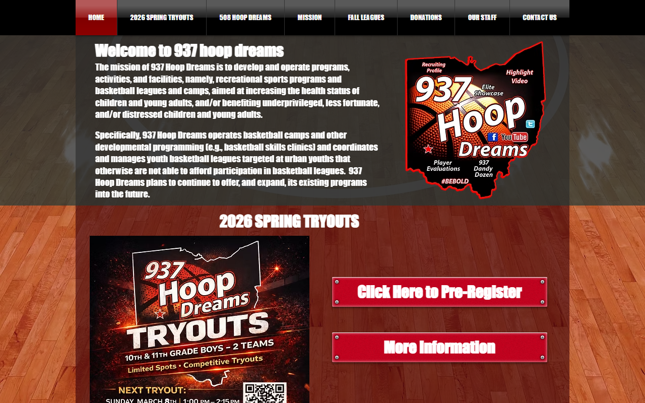 937hoopdreams.com screenshot