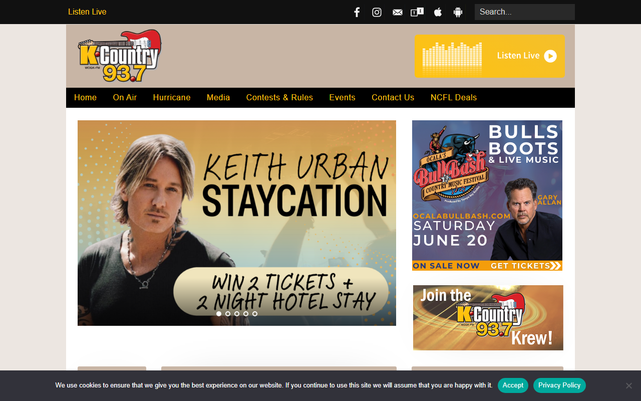 937kcountry.com screenshot