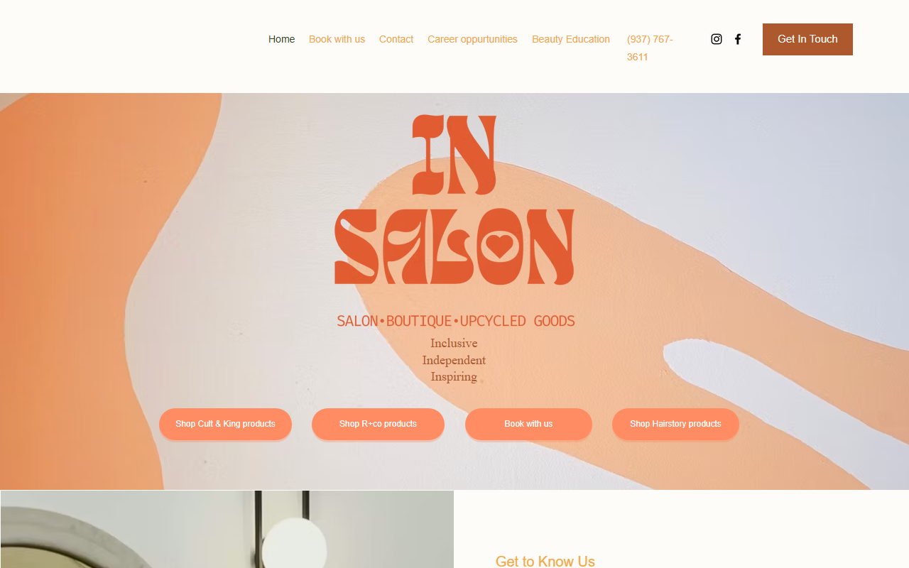 937salonandspa.com screenshot