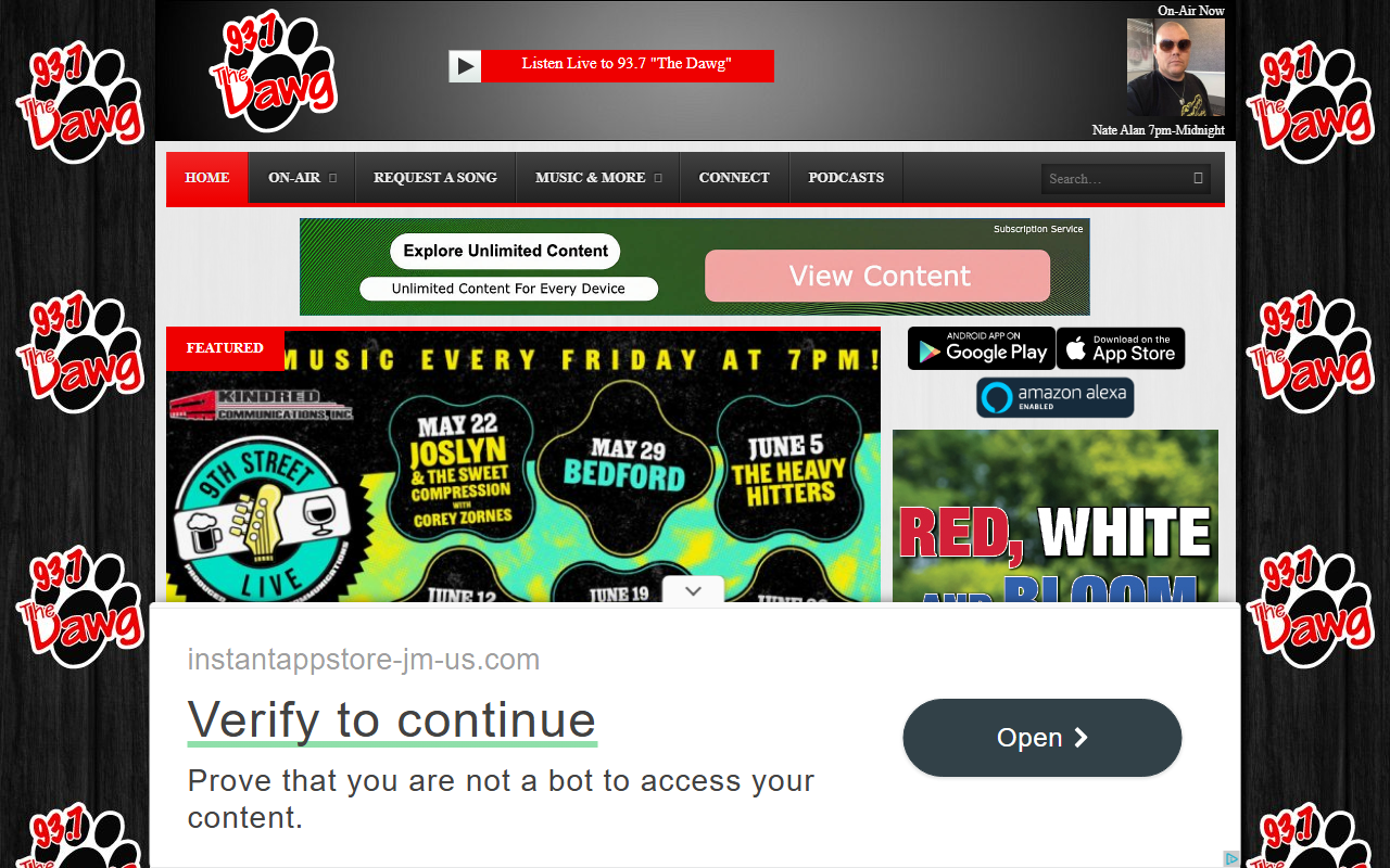 937thedawg.com screenshot
