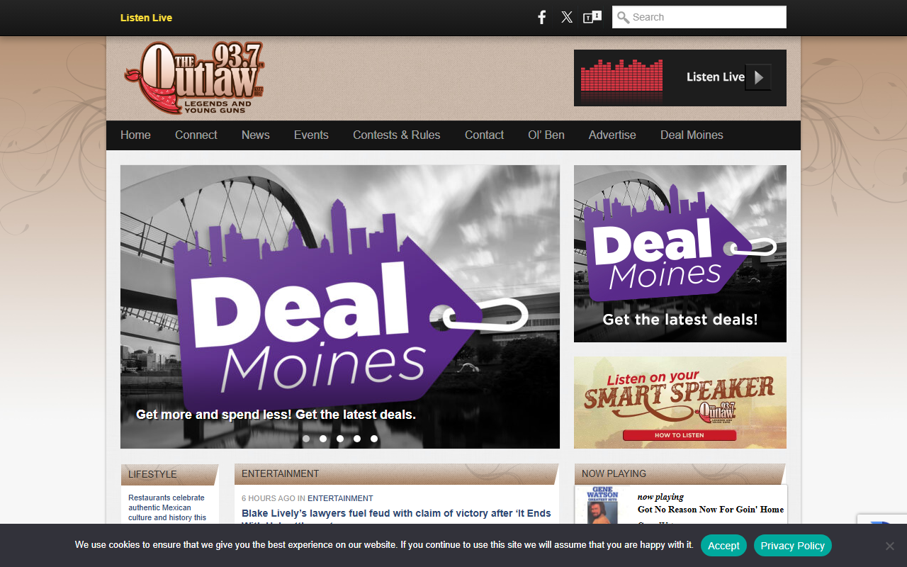 937theoutlaw.com screenshot