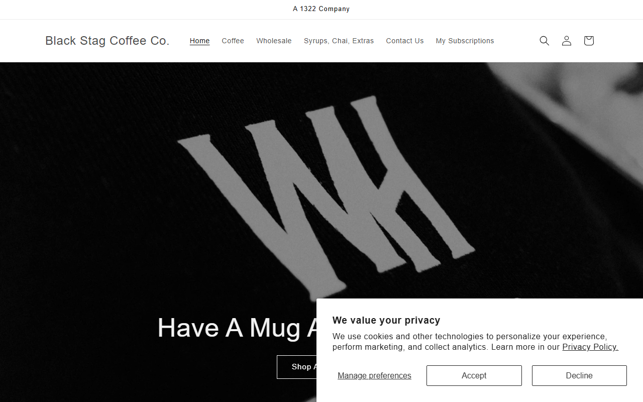 938coffeeco.com screenshot