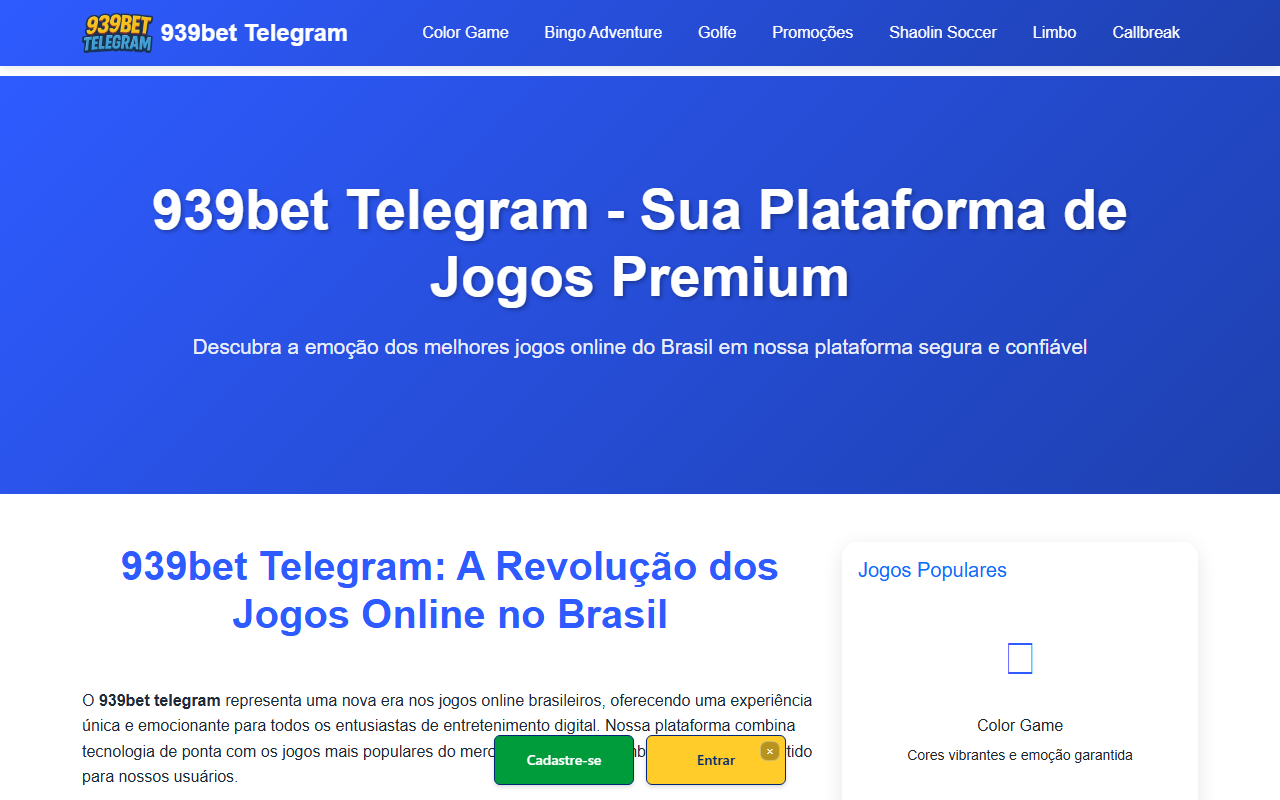 939bettelegram.com screenshot