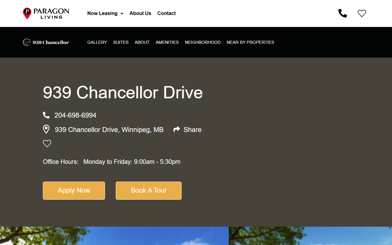 939chancellor.com screenshot
