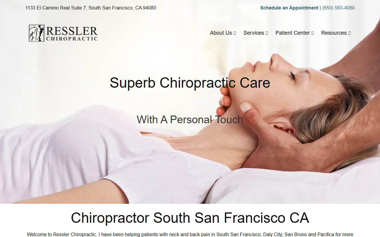 94080chiro.com screenshot