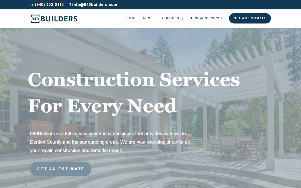 940builders.com screenshot