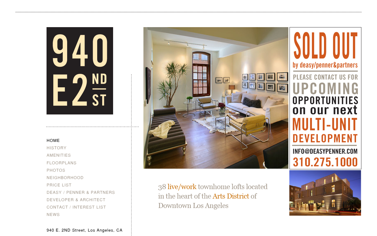 940eastsecond.com screenshot