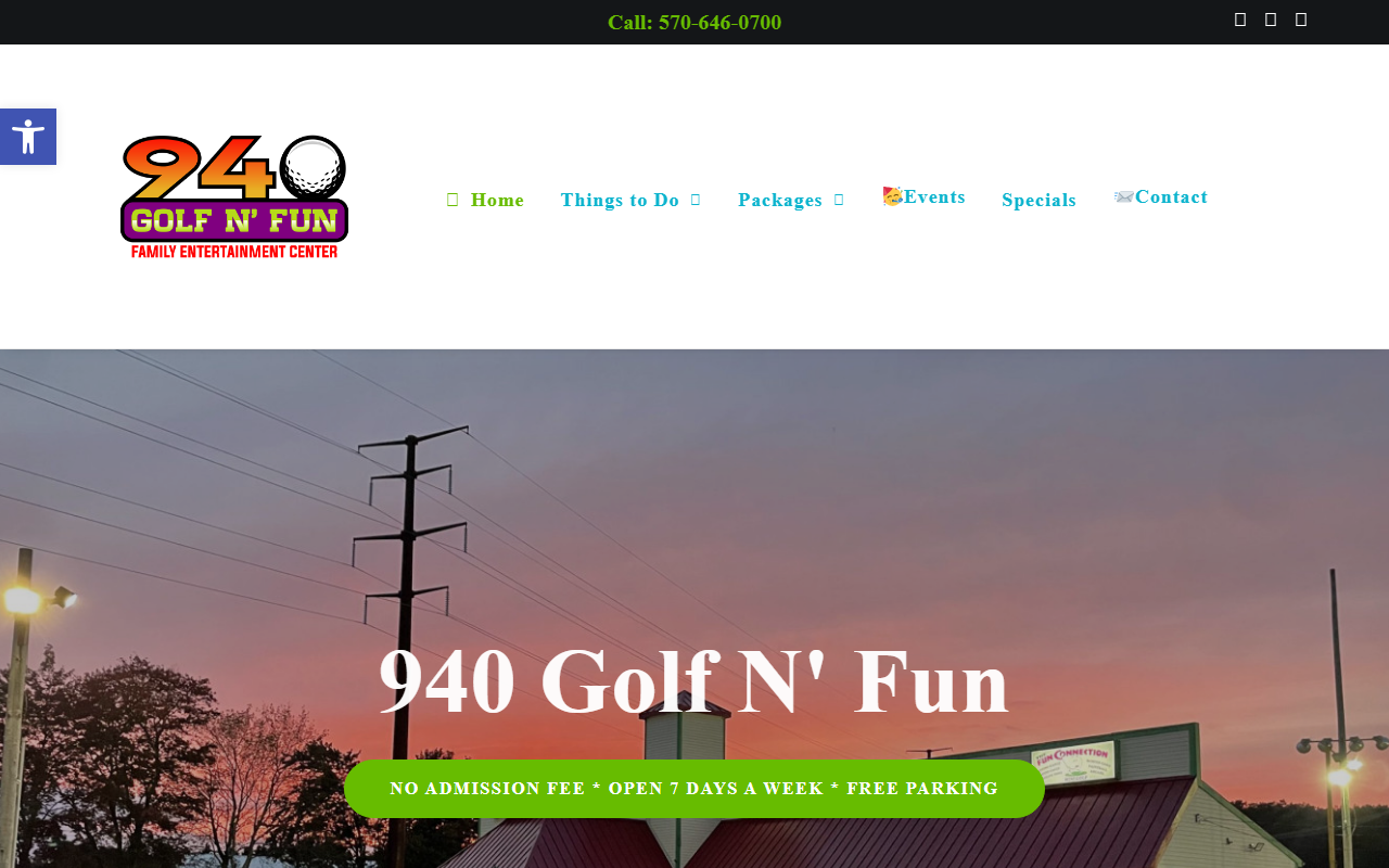 940golfnfun.com screenshot