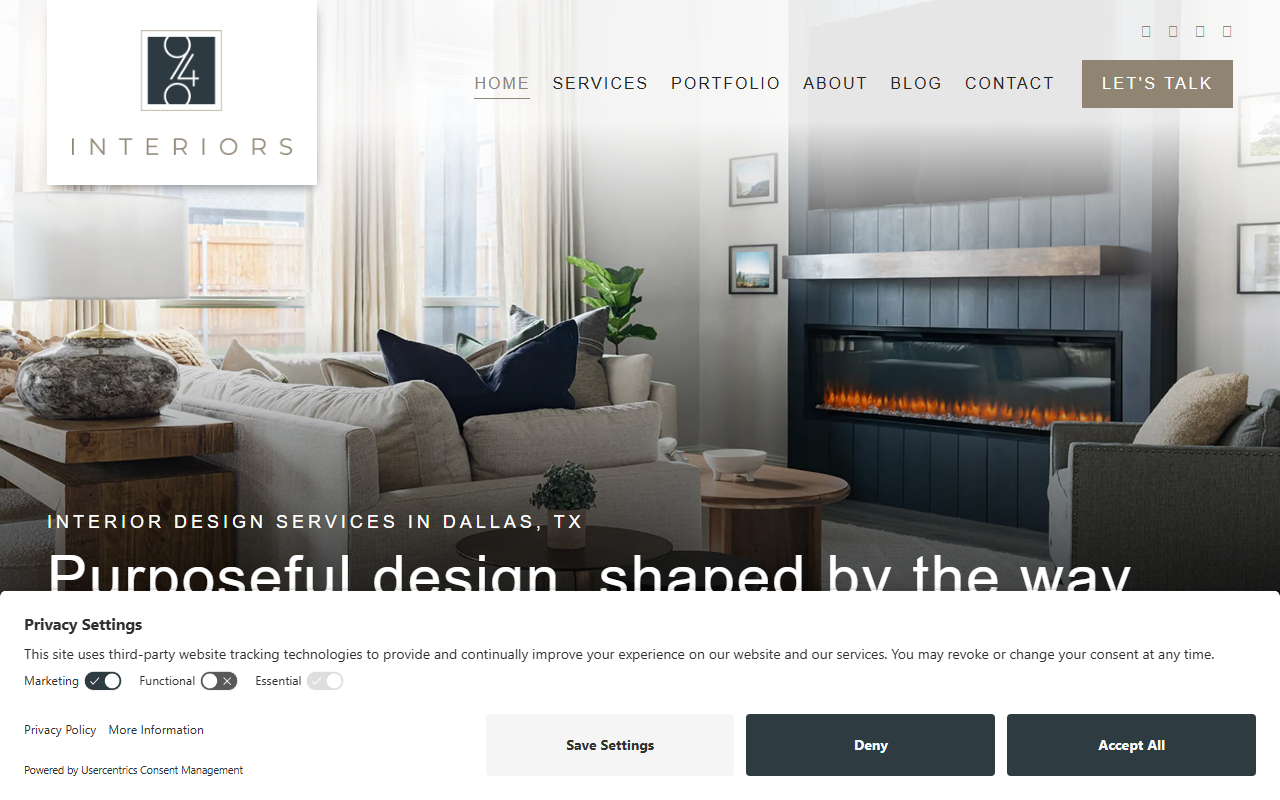 940interiors.com screenshot
