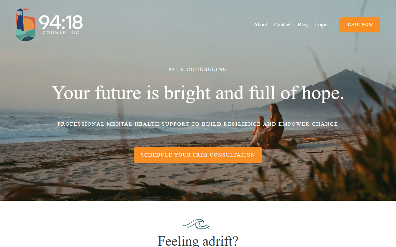 9418counseling.com screenshot