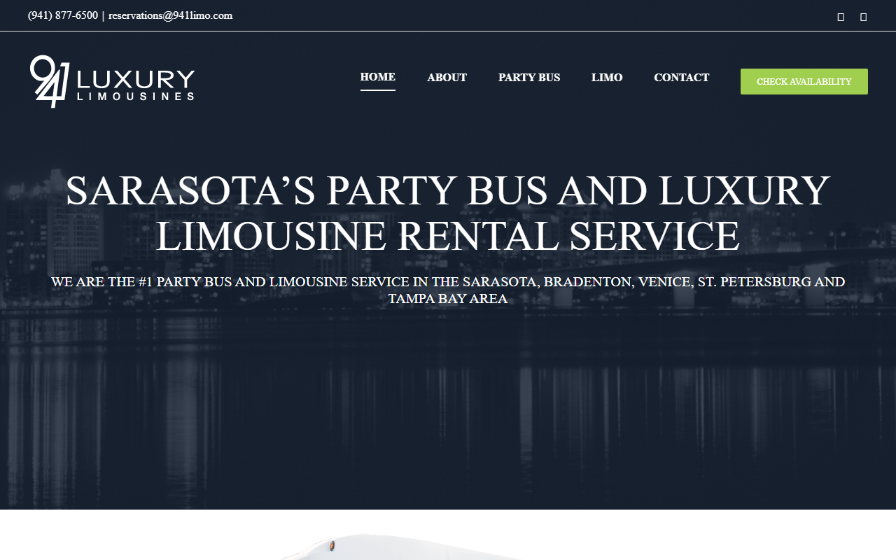 941partybus.com screenshot