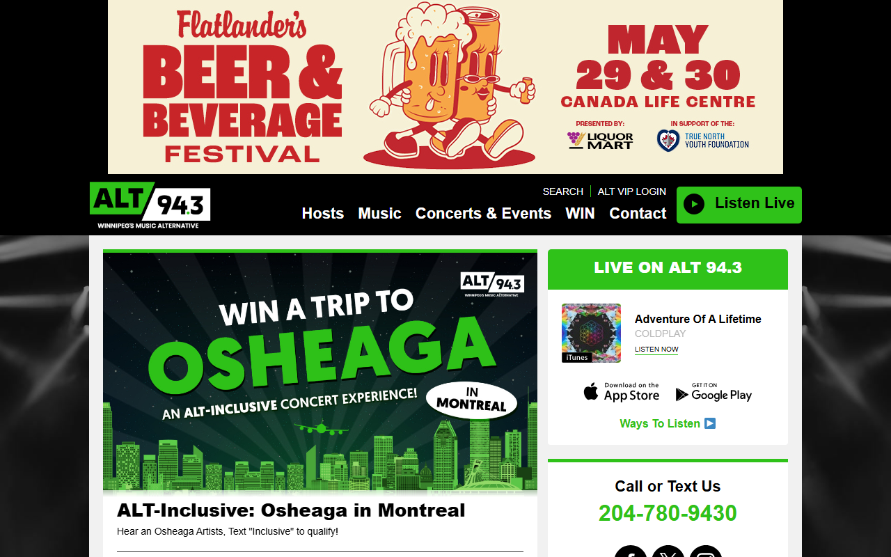 943nowradio.com screenshot