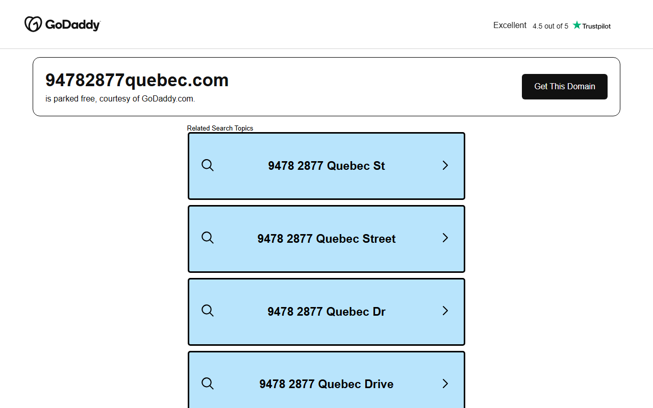 94782877quebec.com screenshot