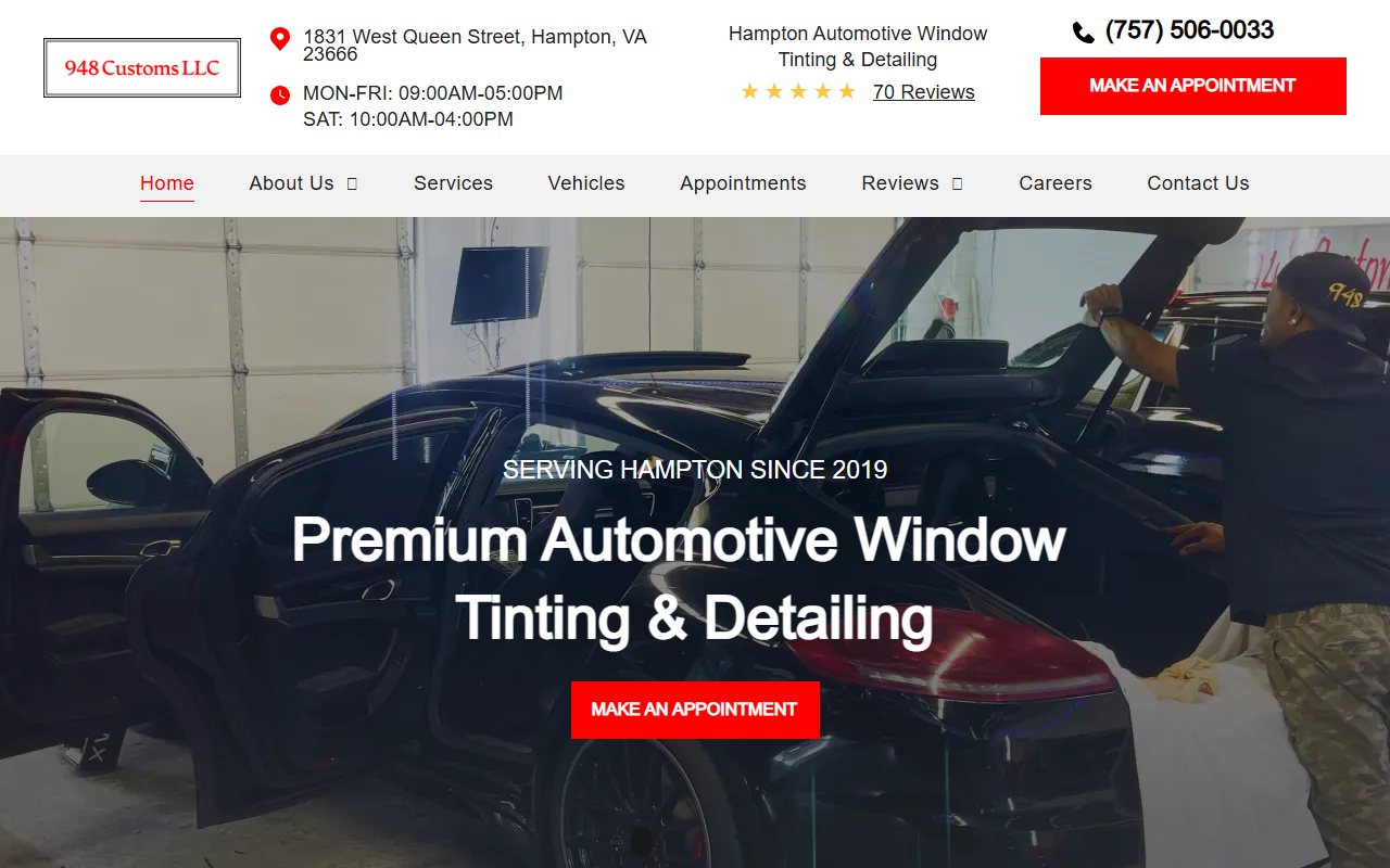 948customs.com screenshot