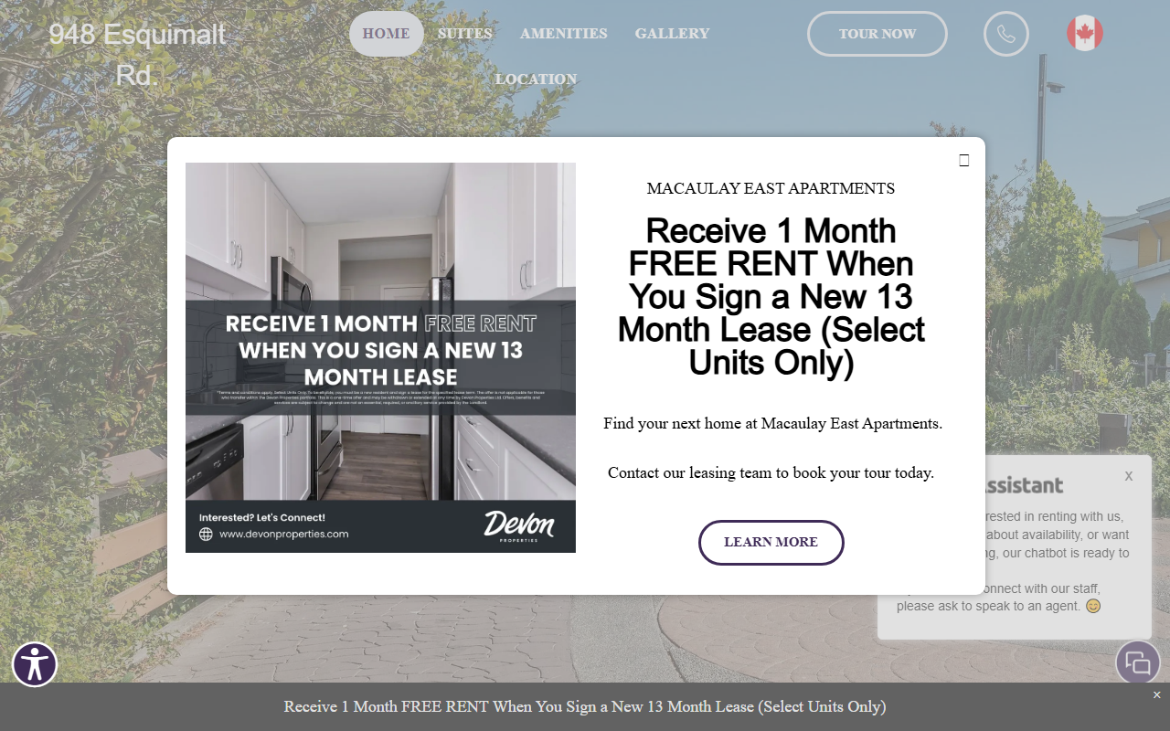 948esquimaltroad.com screenshot