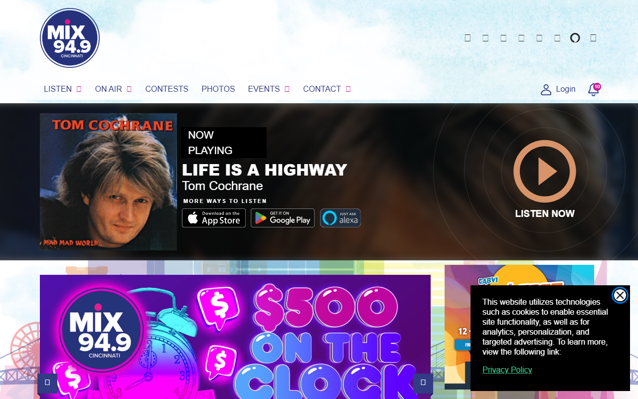 949cincinnati.com screenshot