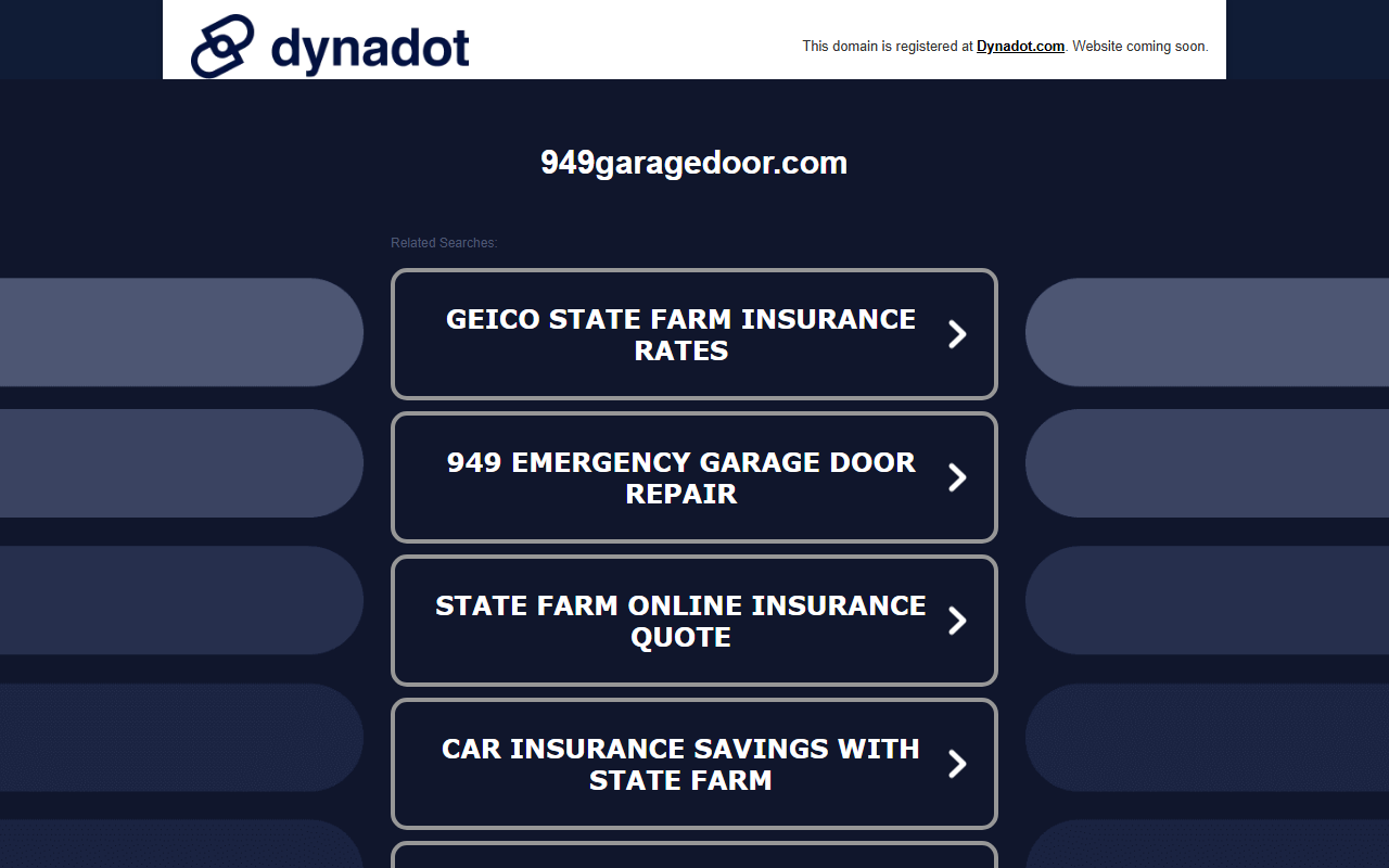 949garagedoor.com screenshot