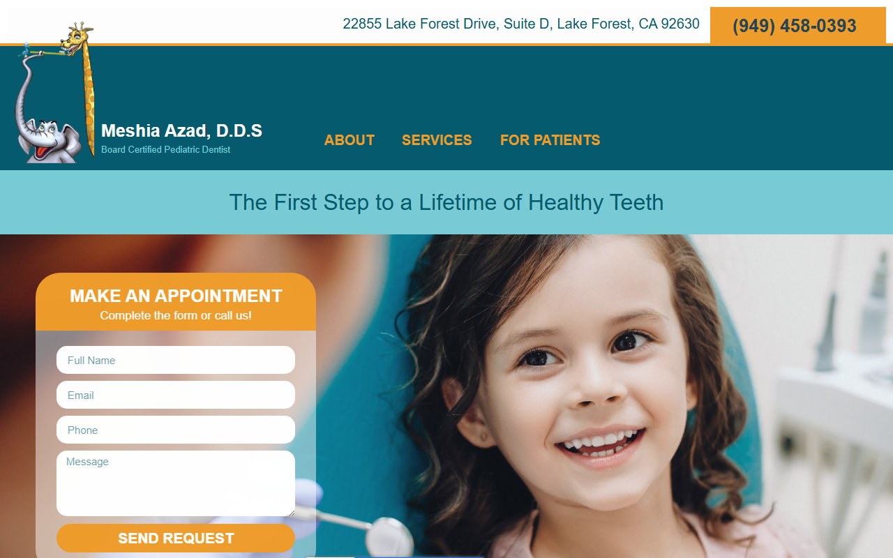 949kidsdentist.com screenshot