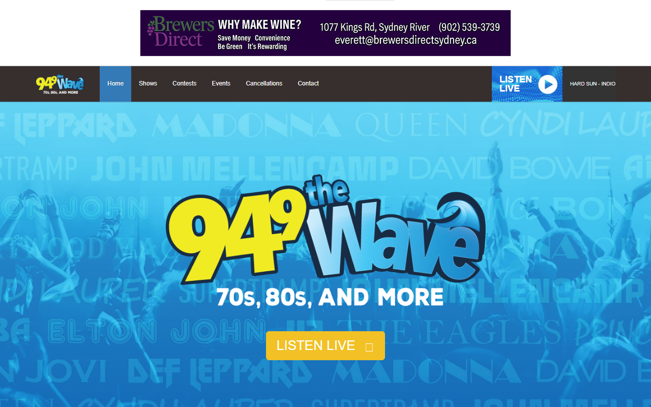 949thewave.com screenshot