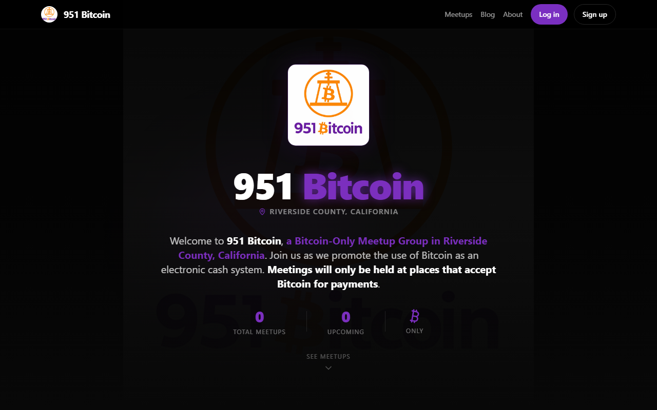 951bitcoin.com screenshot