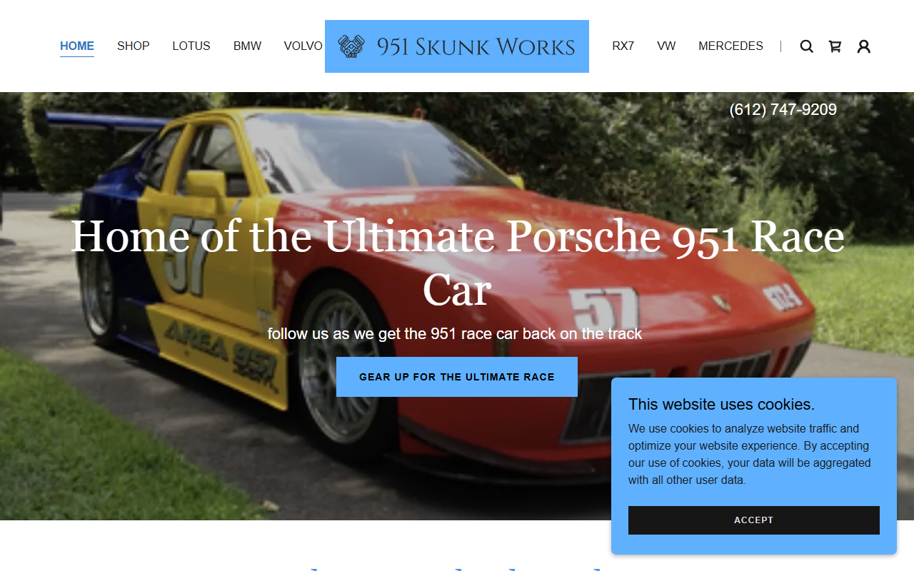 951skunkworks.com screenshot