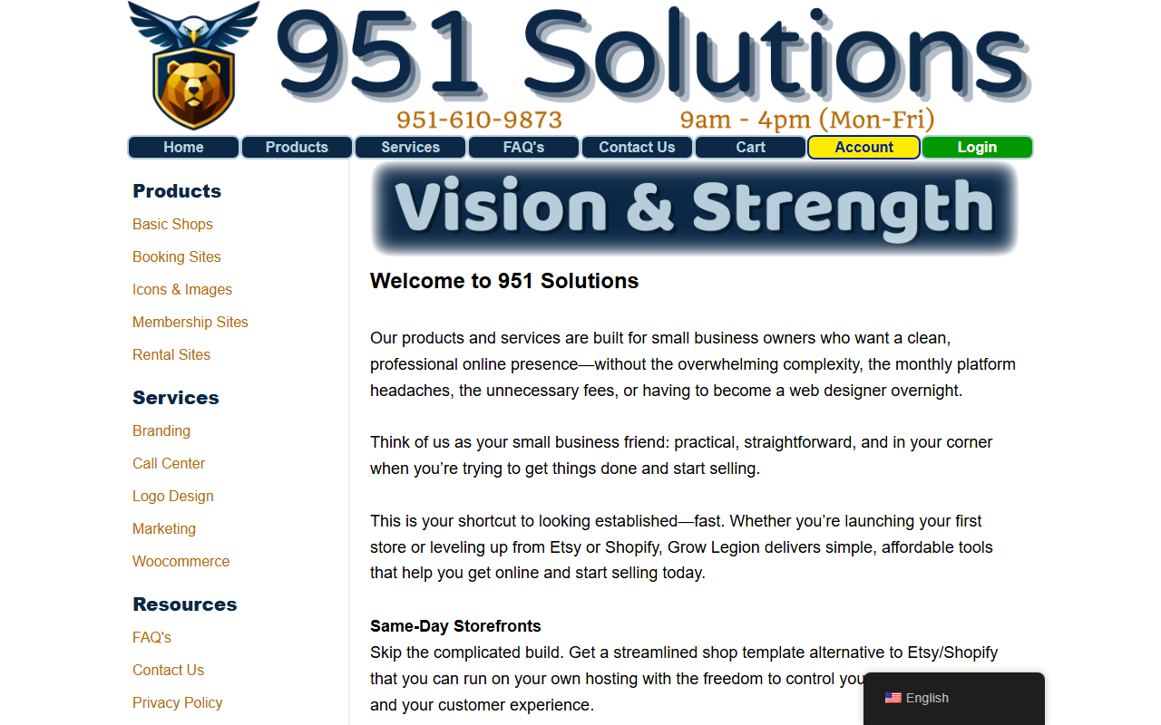 951solutions.com screenshot