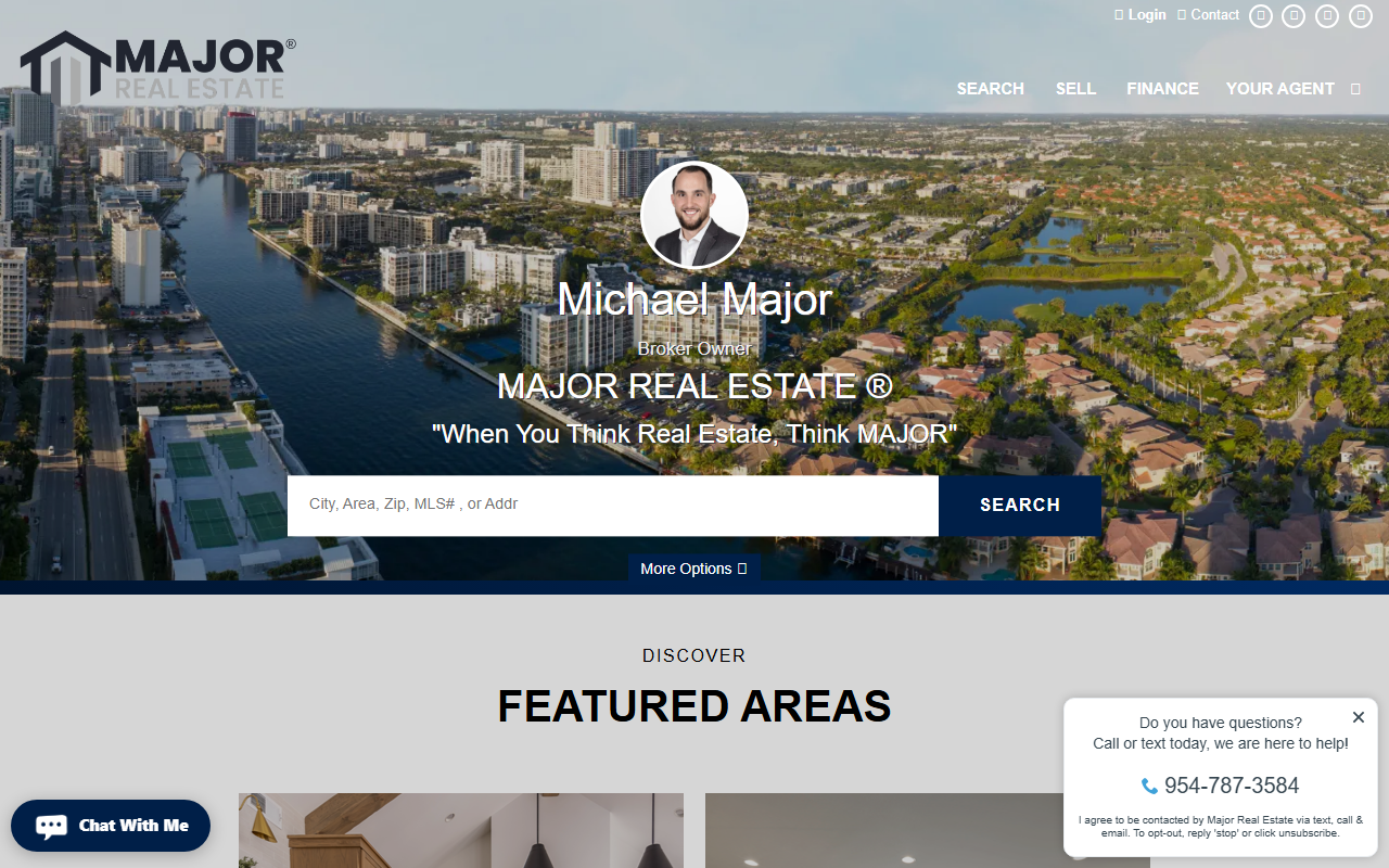 954-michael.com screenshot