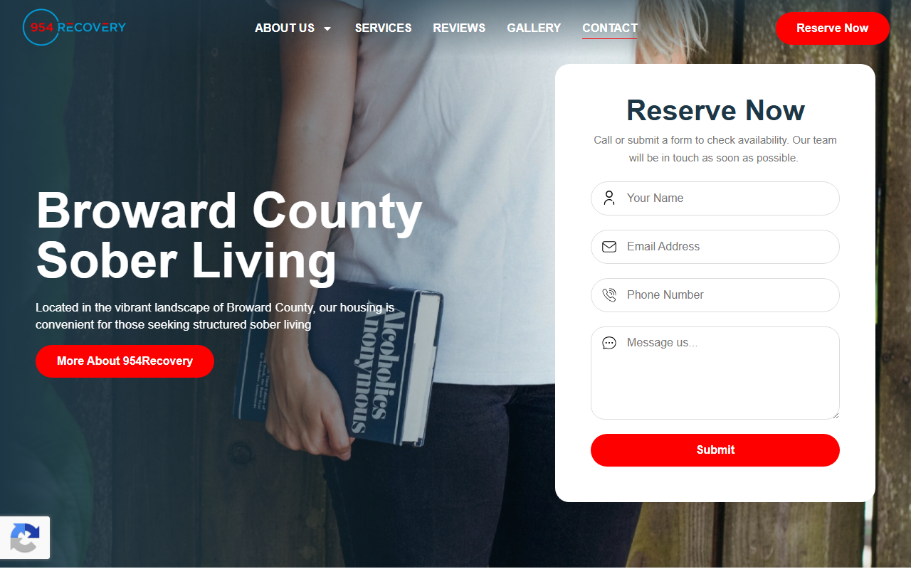 954recoverygroup.com screenshot