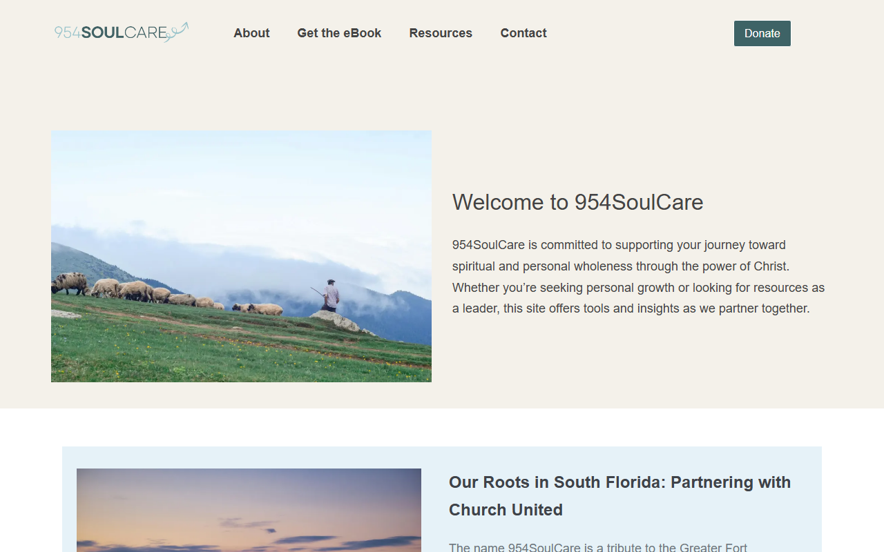 954soulcare.com screenshot