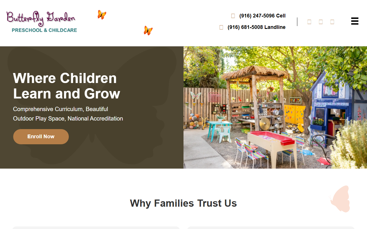 95624preschools.com screenshot