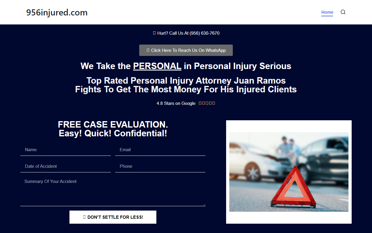 956injured.com screenshot