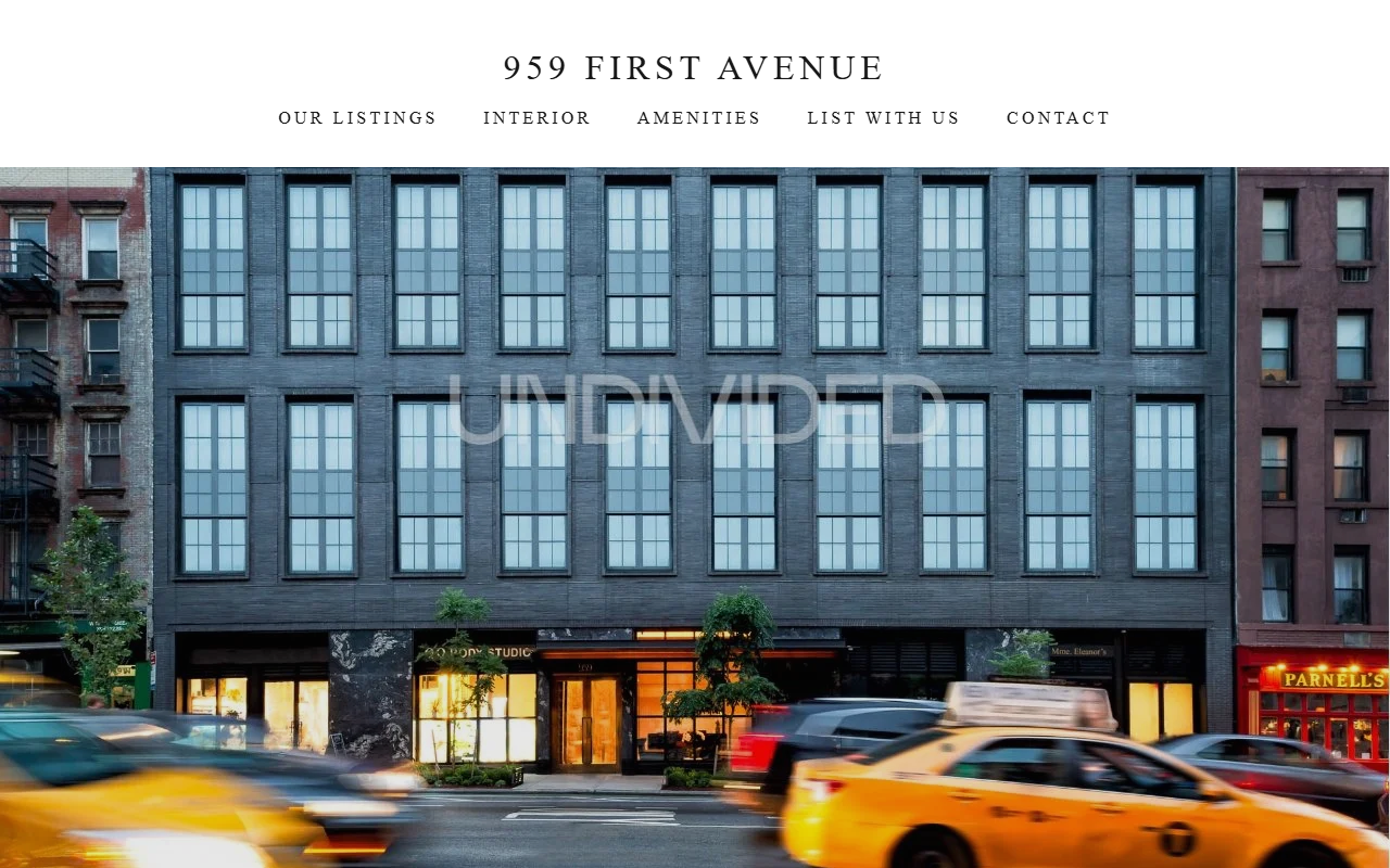 959firstavenue.com screenshot