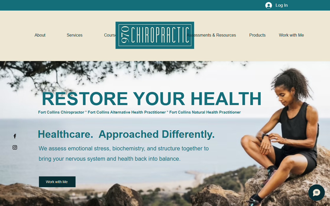 970chiropractic.com screenshot
