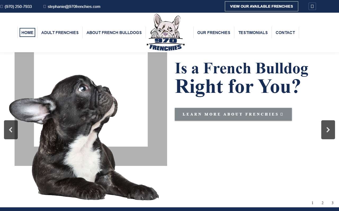 970frenchies.com screenshot