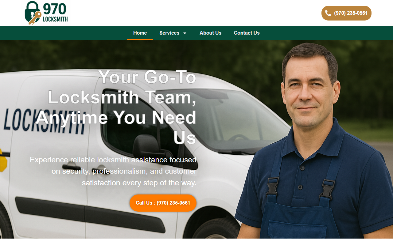 970locksmith.com screenshot