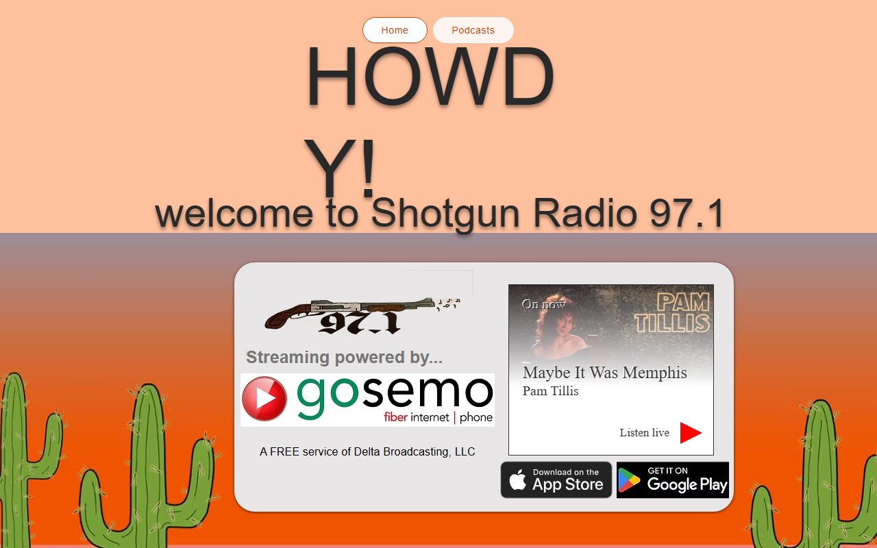 971shotgunradio.com screenshot