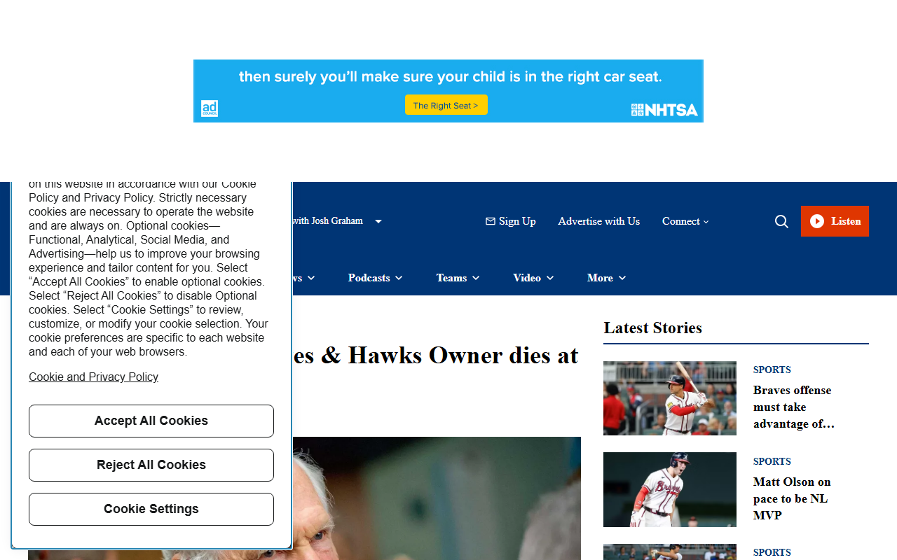 971thefanupstate.com screenshot