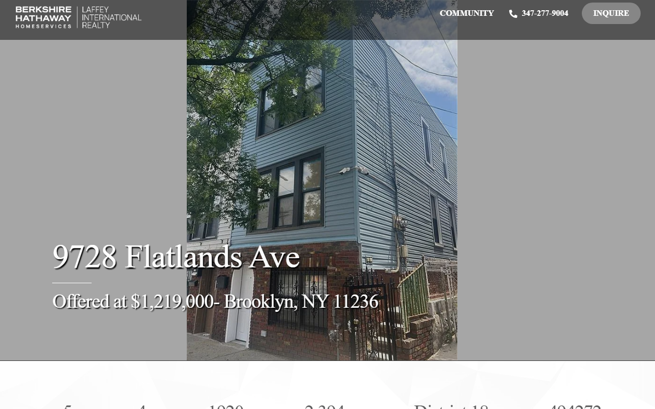 9728flatlands.com screenshot